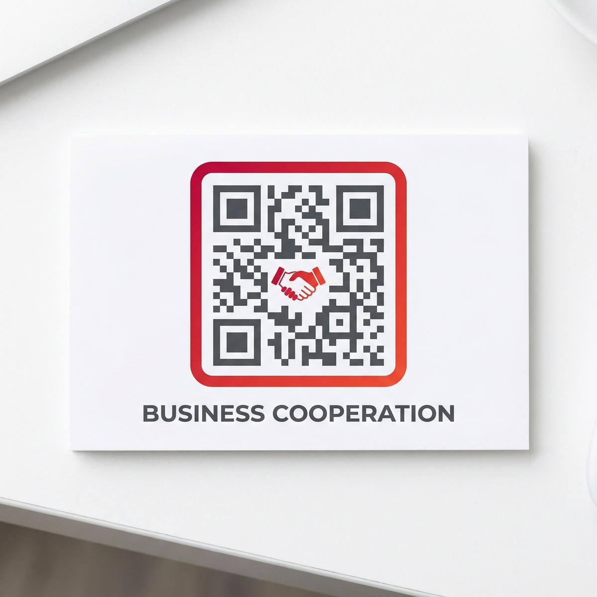 蘑菇视频商务二维码